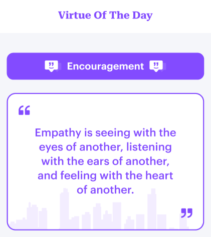 Virtue of the Day - App Preview